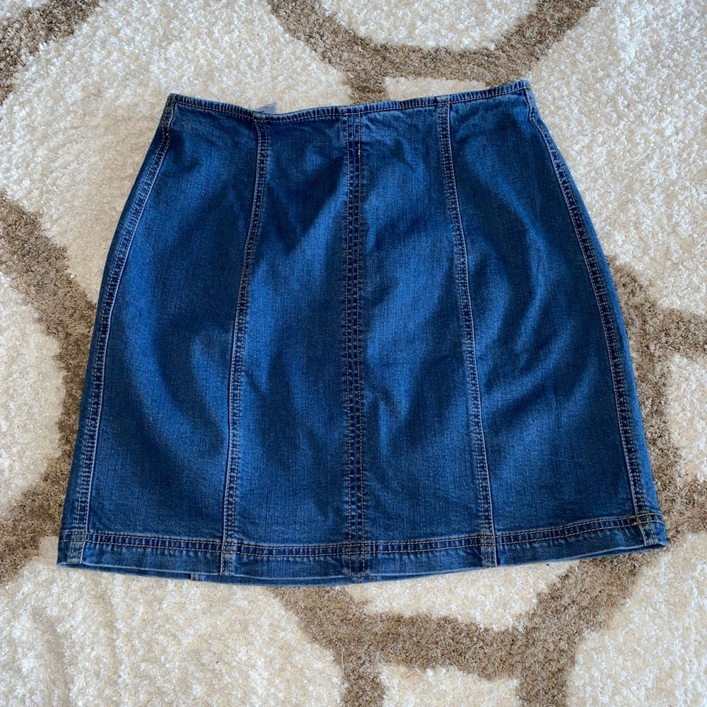 Kendall & Kylie jean skirt